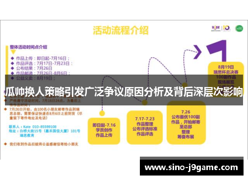 瓜帅换人策略引发广泛争议原因分析及背后深层次影响